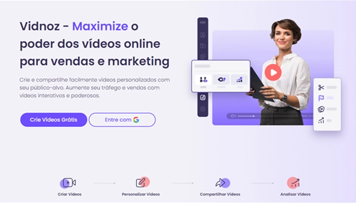 criador de video gratuito-Vidnoz Flex