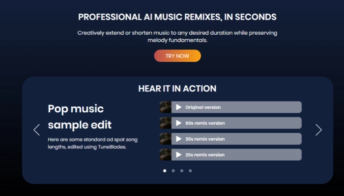 IA remix de música profissional