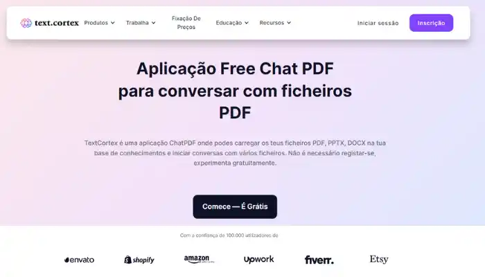 Text Cortex - alternativa do ChatPDF multifuncional