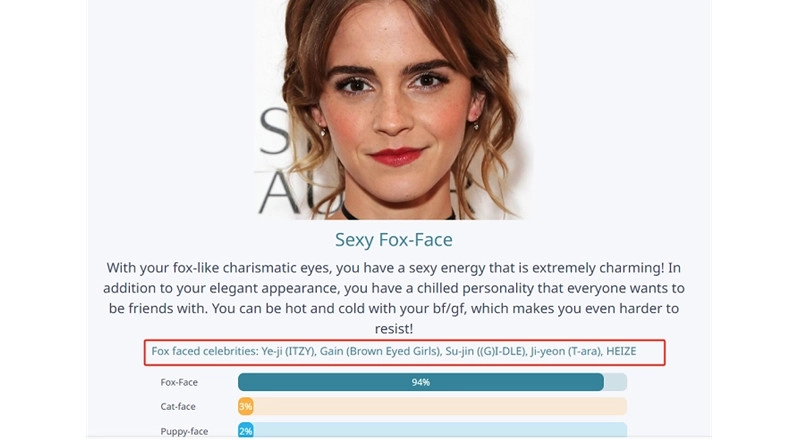 animal face site