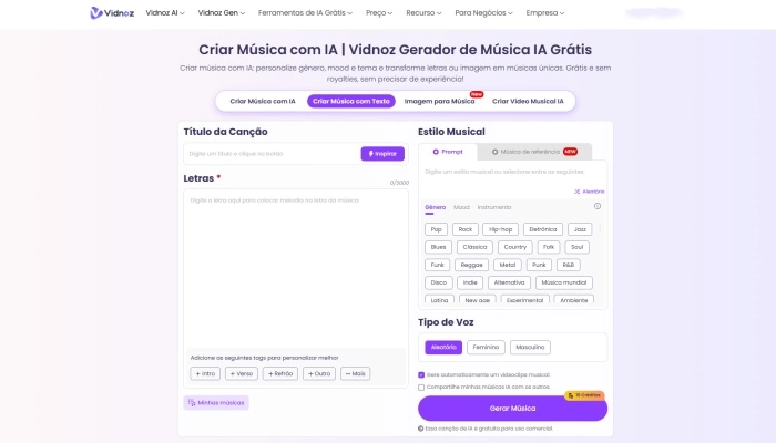 avaliar-musica-spotify-vidnoz