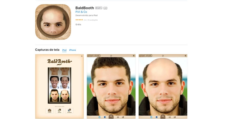 BaldBooth-simulador de careca