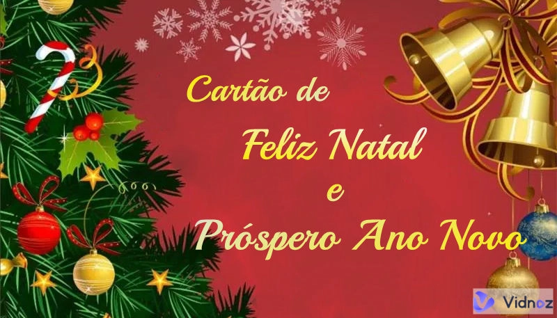 MENSAGEM DE NATAL E ANO NOVO EMOCIONANTE. 