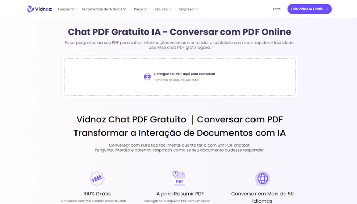 chatpdf do vidnoz