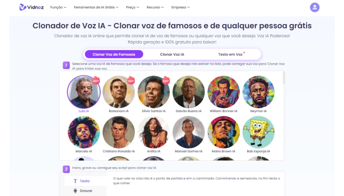 clonar voz e editacao de audio