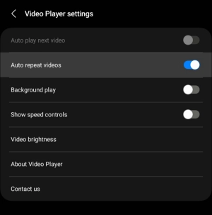 colocar videos em loop no android