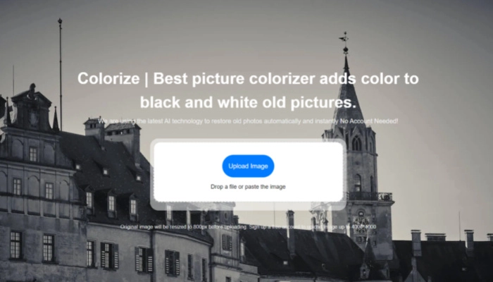colorir imagem online automaticamente