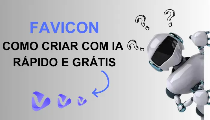 como criar favicon com ia