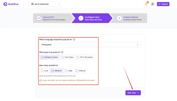 como criar flashcards om ia com quizrise