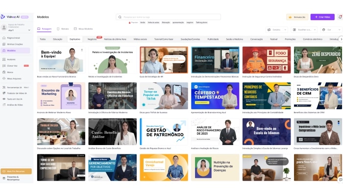 como criar mapa com vidnoz