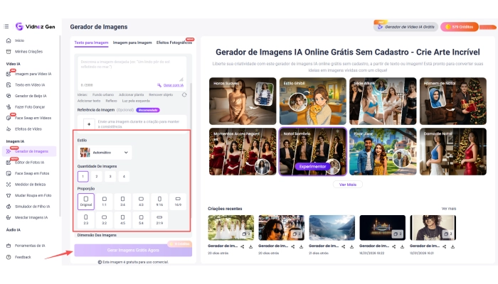 como fazer a foto no gemini trend com vidnoz