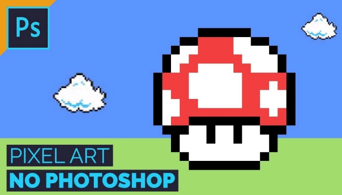 como fazer pixel art no photoshop