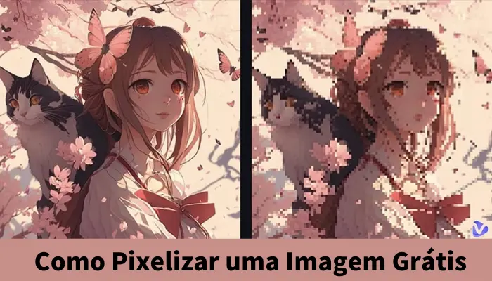 como pixelizar uma imagem