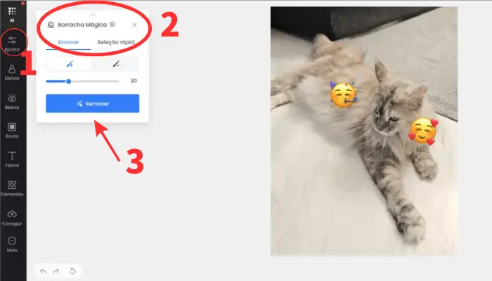 como tirar emoji de fotos com fotor