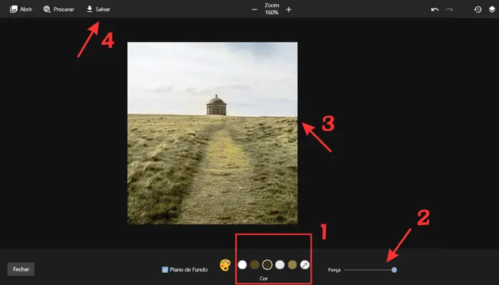 como tirar filtro de foto com photokit