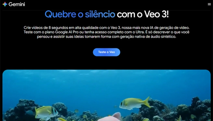 como usar o veo 3 gemini