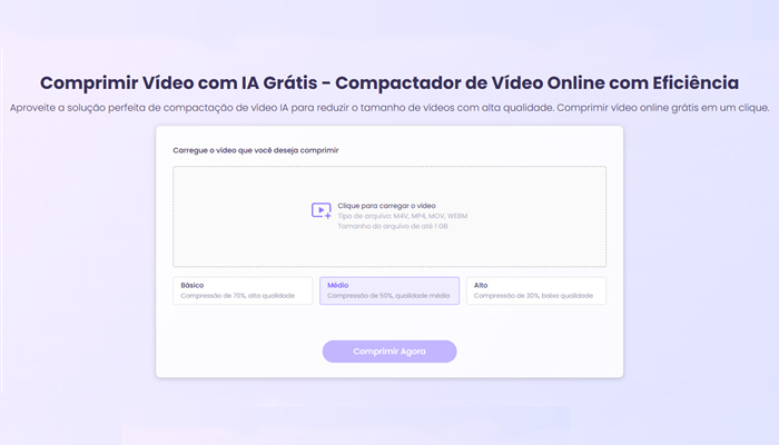 compactador de vídeo de vidnoz