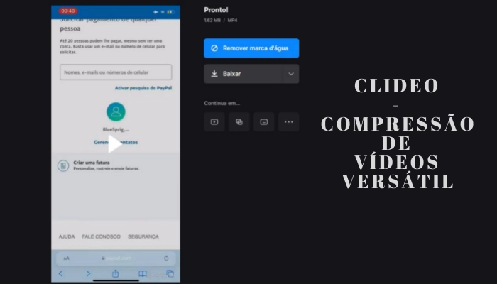 comprimir video online clideo