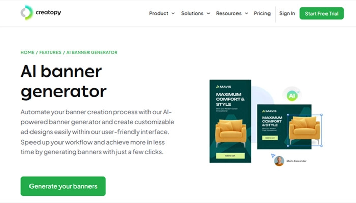 creatopy criador de banner ia