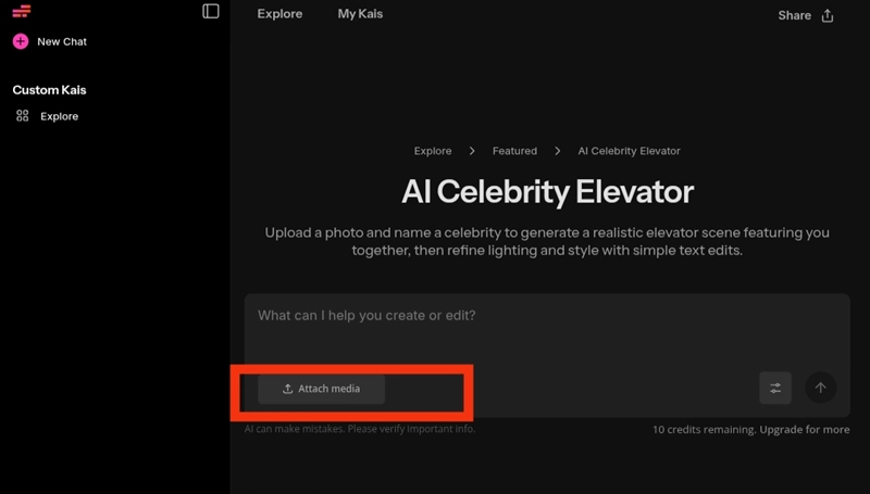 criar selfie com famosos kapwing1