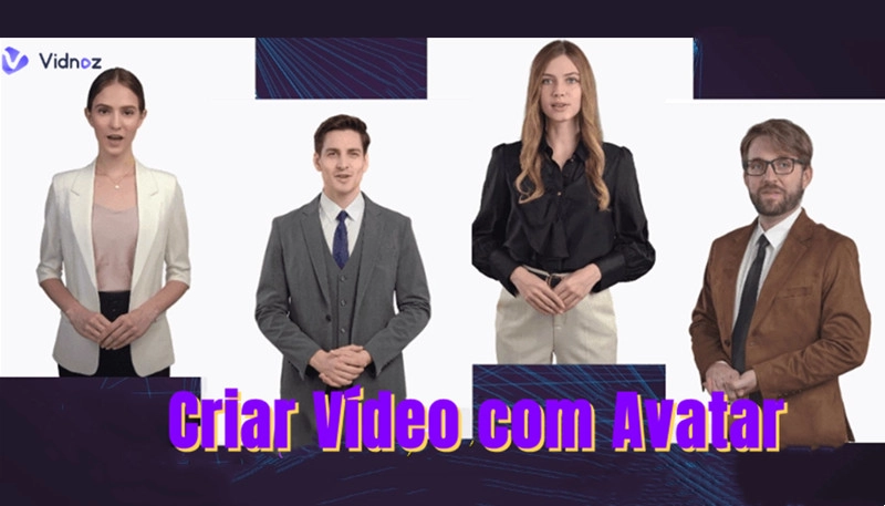 criar vídeo com avatar