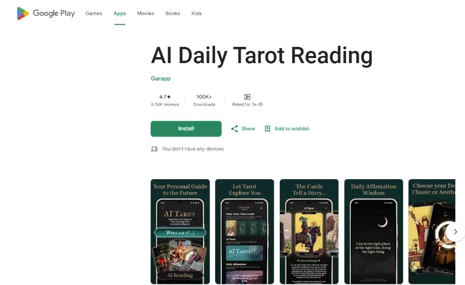 daily tarot reading