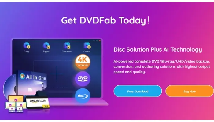 dvdfab para melhorar qualidade de video com ia