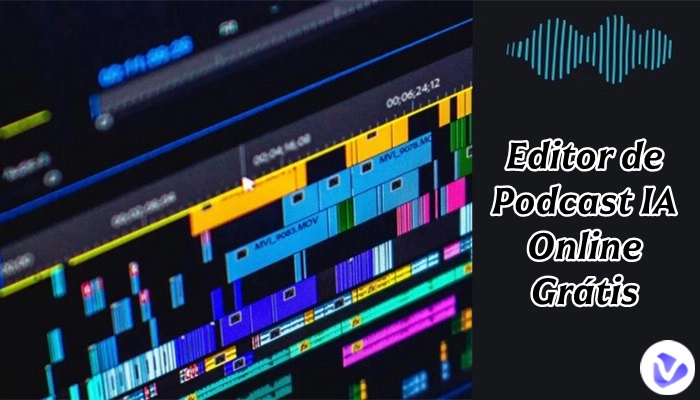 6 Melhores Editores de Podcast: Edite Áudios e Vídeos com IA Facilmente