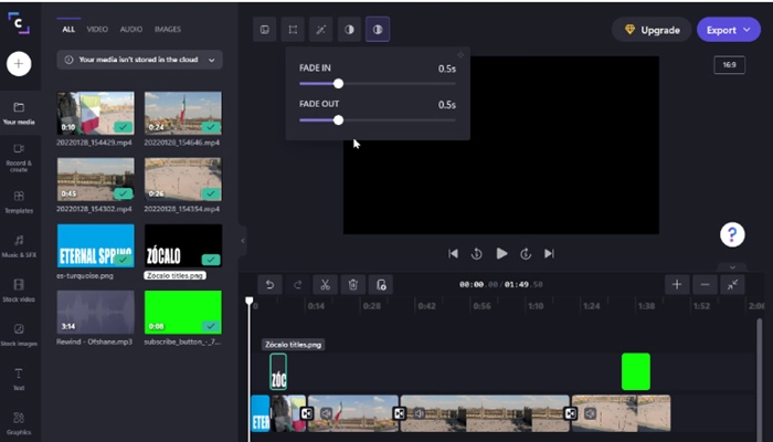 Clipchamp-editor de video gratis pc