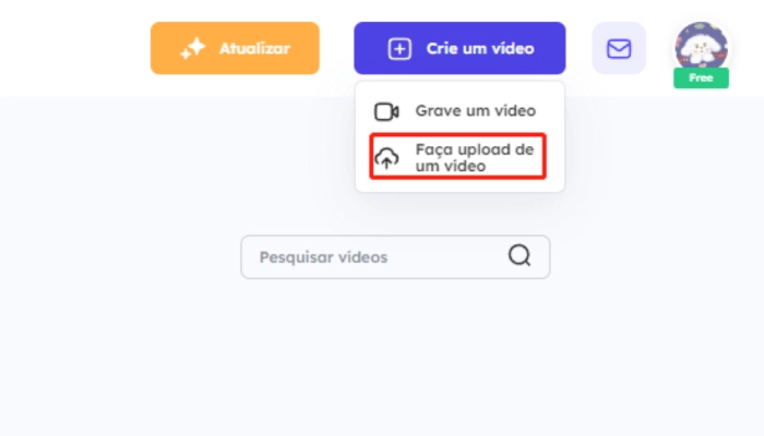 enviar video grande por email com vidnoz flex 1