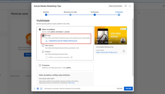 enviar video grande por email com youtube 4