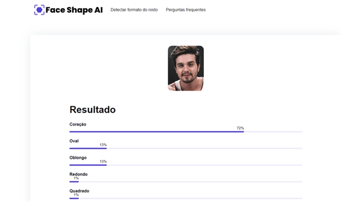 faceshapeai-como saber meu tipo de rosto