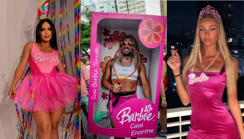 fantasia de carnaval de barbie
