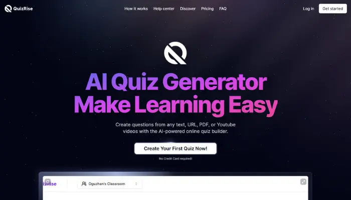 fazer flashcards online com quizrise