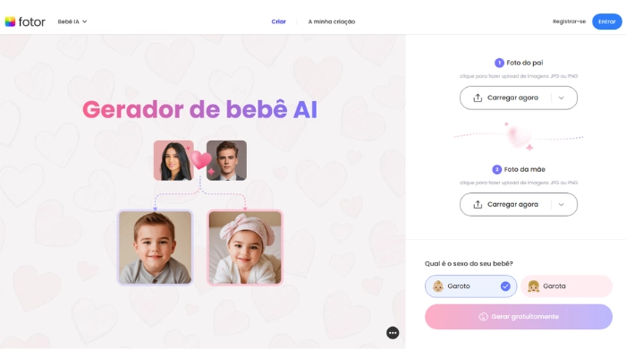fotor como sera meu bebe simulador online gratis