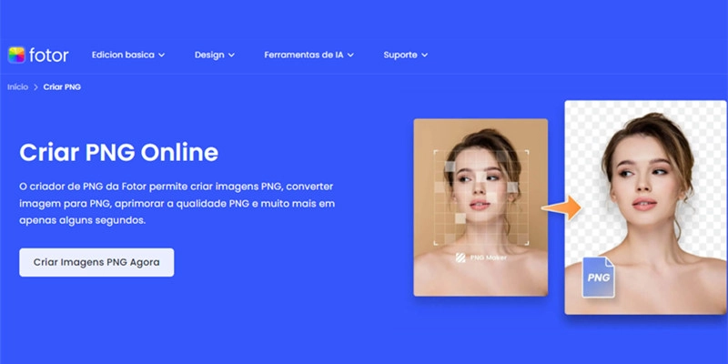 Crie Imagens PNG e Converta Imagens para PNG Online Gratuitamente