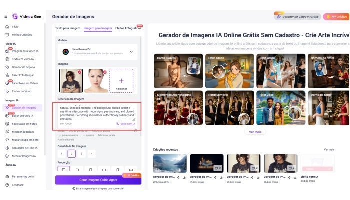 fotos com famosos brasileiros