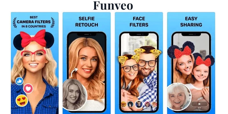 Funveo-app troca rosto