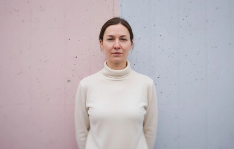 gemini Retrato Minimalista com Estetica Pastel