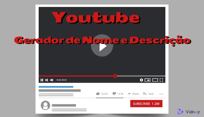 gerador de nome e descricao para youtube