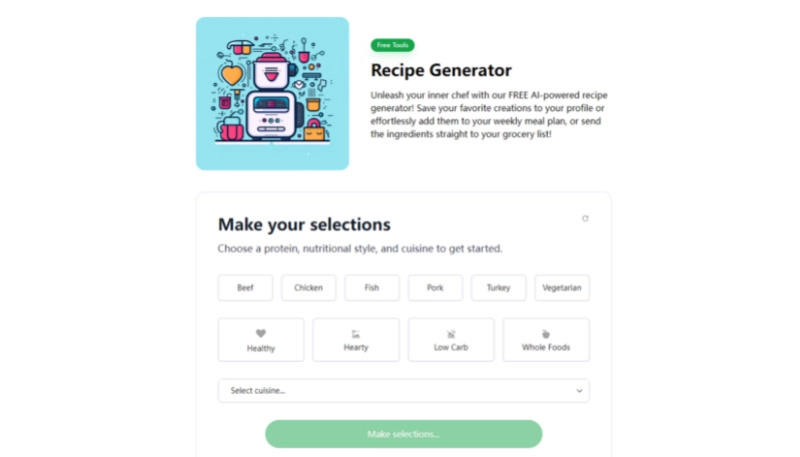 MealPractice - gerador de receitas 2