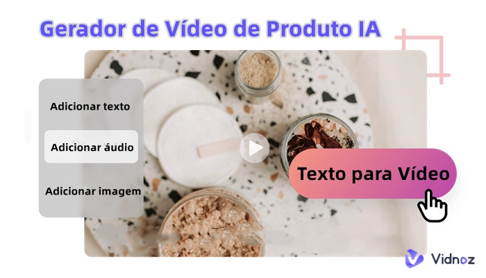 gerador de vídeo de produto