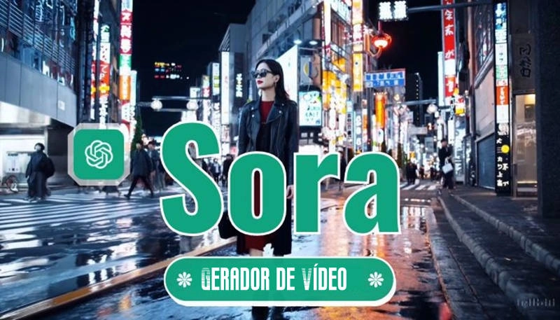 Texto para vídeo da Sora: Incrível Gerador de Vídeo IA da OpenAI