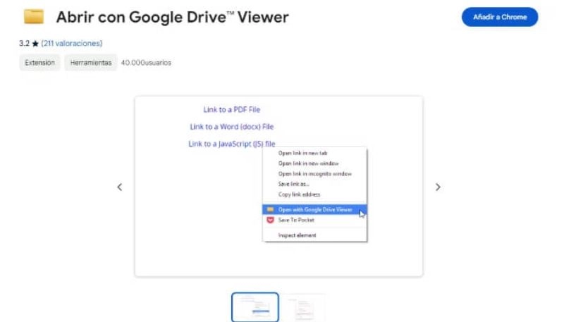 google drive leitor de documento