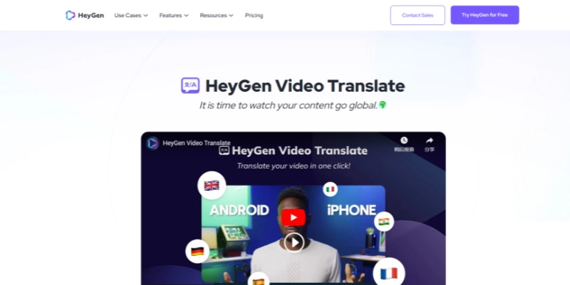 heygen para dublar video com IA em portugues
