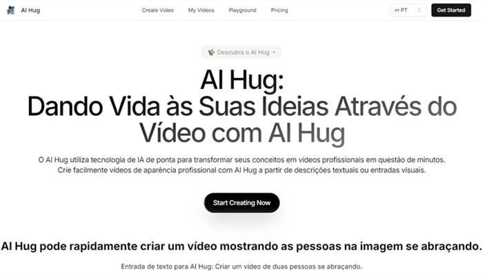 hug ai fazer duas fotos se abraçar