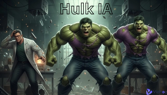 Gerador de Transformação do Hulk por IA: Crie vídeos e imagens do Hulk de graça!