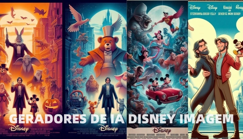 5 Ferramentas Grátis para Criar Imagens IA Disney/Pixar On-line