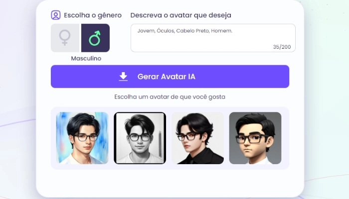 ia gerador de avatar