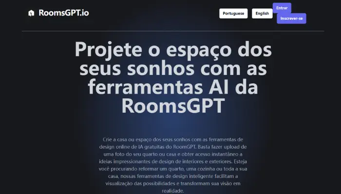 ia para design de interiores com roomsgpt